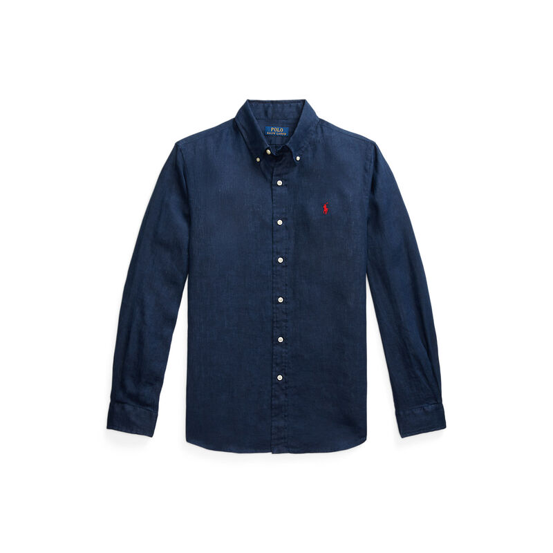 Polo Ralph Lauren Custom Fit Linen Shirt image number 2
